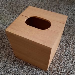 Wooden Tissue Box